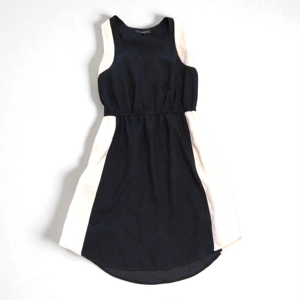 Banana Republic Black and White Dress